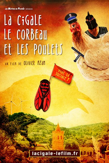 La cigale, le corbeau et les poulets